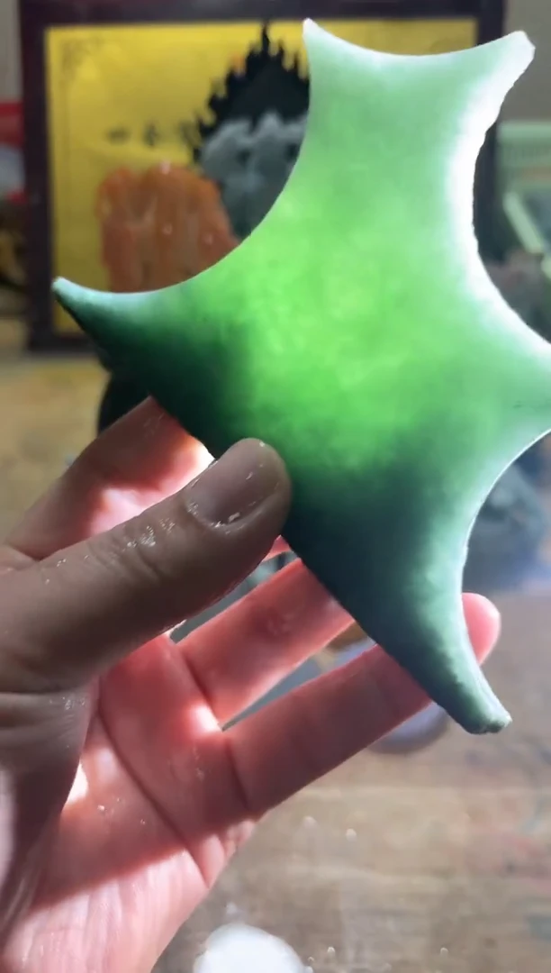 未镶嵌挂件翡翠A货常星6759