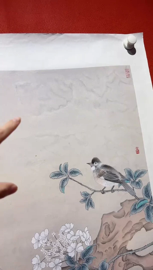 国画秦燕格国画手绘作品Y27