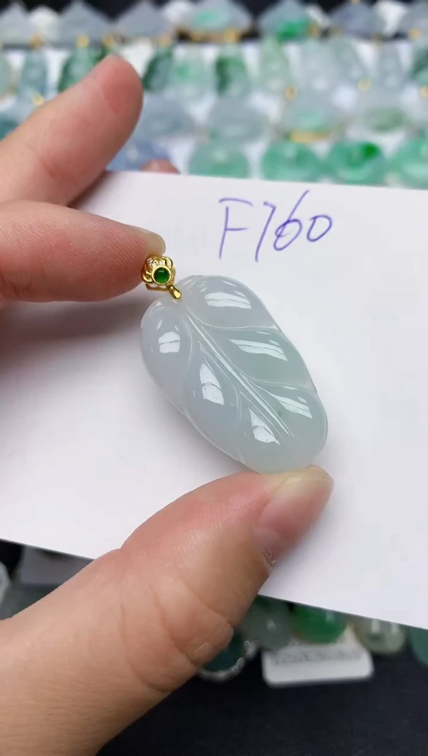 颈饰未镶嵌翡翠天然缅甸A货翡翠百元以上9元证书费自理