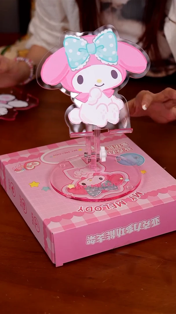 三丽鸥甜心系列多功能支架-美乐蒂+凯蒂猫组合