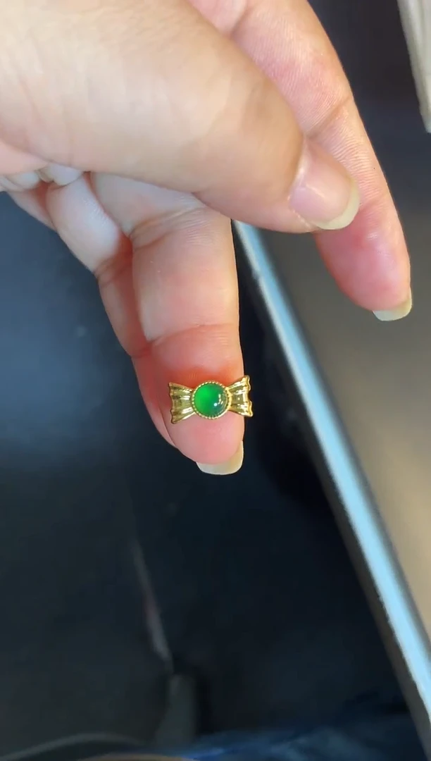 吊坠(不含链)银S925镶嵌翡翠1