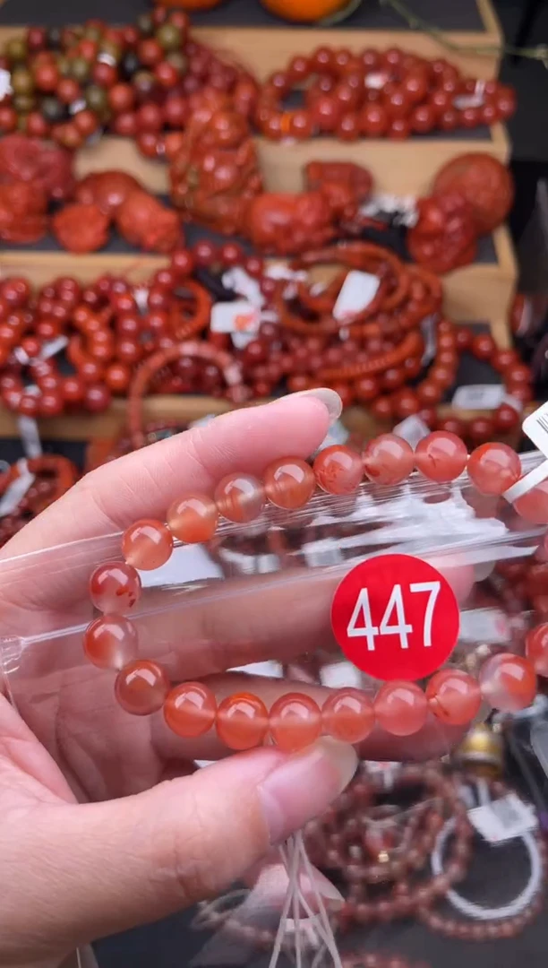 【闪购商品】南红玛瑙珠宝奇石未镶嵌447-8
