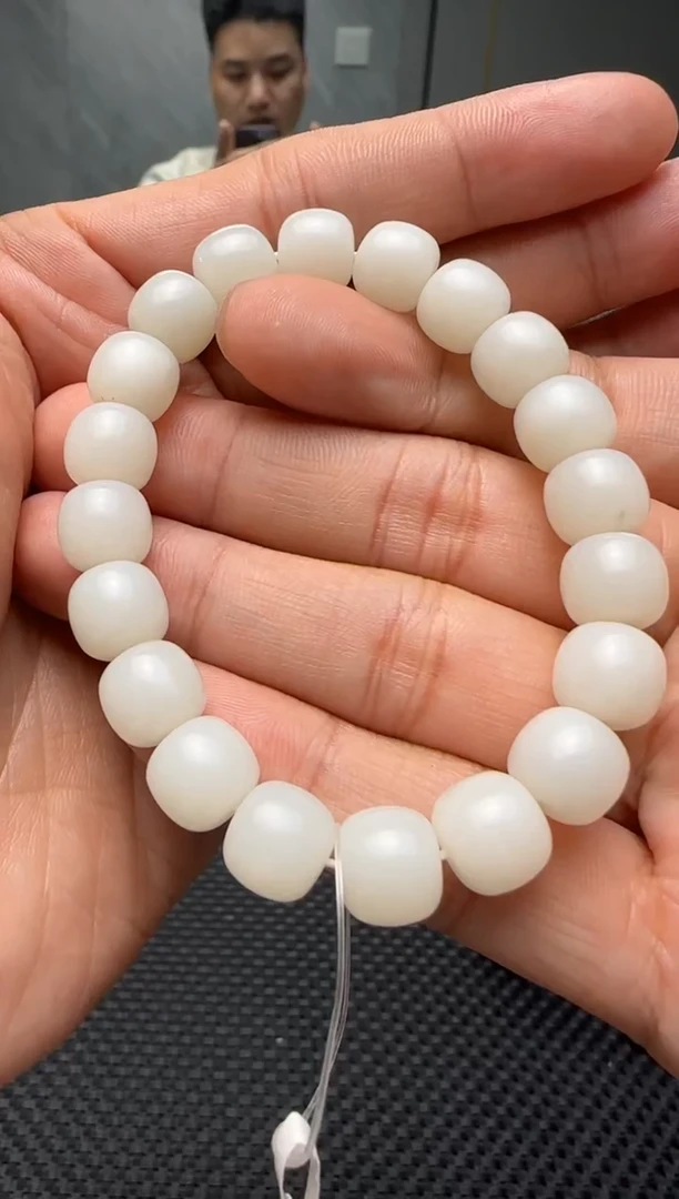 未镶嵌手串和田玉A****r米达手串卡9x10