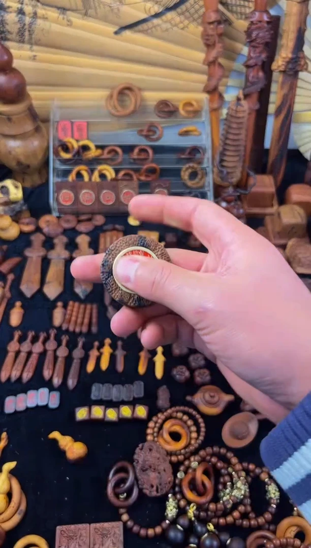 【闪购商品】枣木枣木圆铜山花的包邮到家