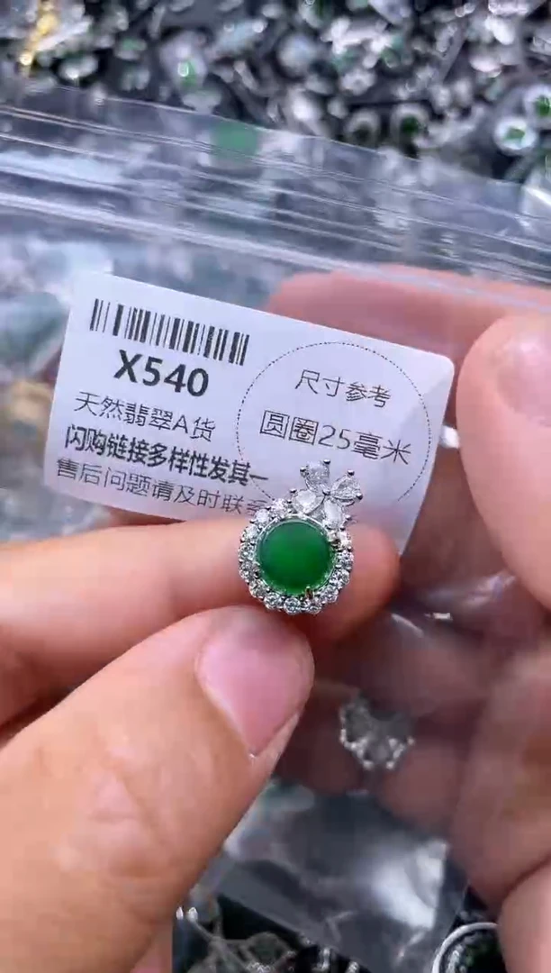 【闪购商品】翡翠颈饰未镶嵌X540吊坠