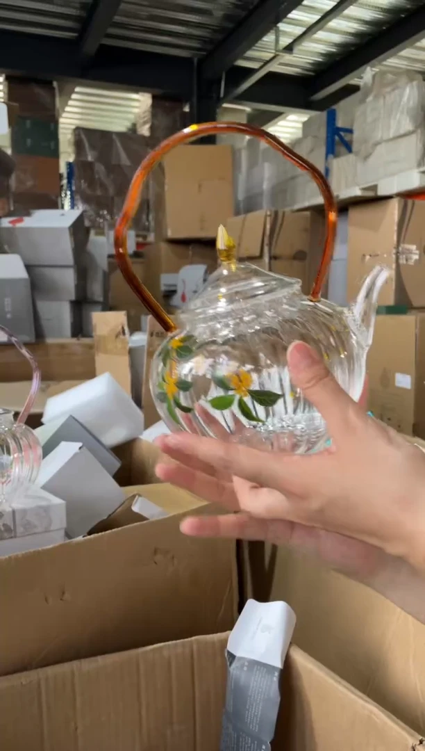 九河金狮通运壶琥珀把瓜楞桂花