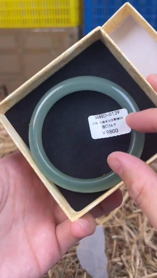 未镶嵌手镯石英质玉编码D0139