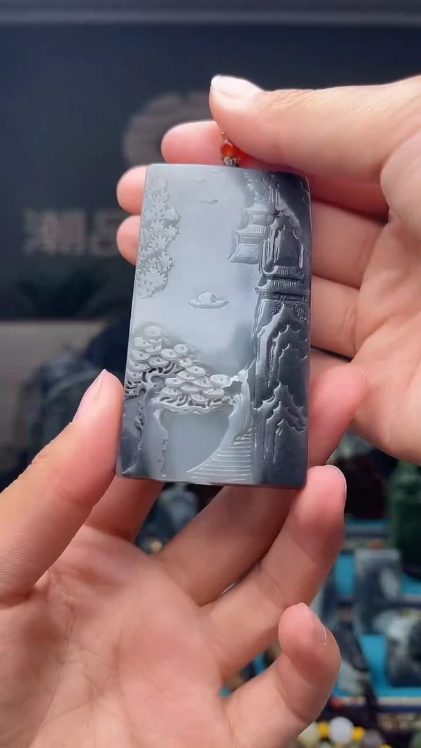 未镶嵌和田玉挂件1