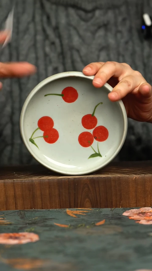 杯釉下彩手工手绘同款陶器