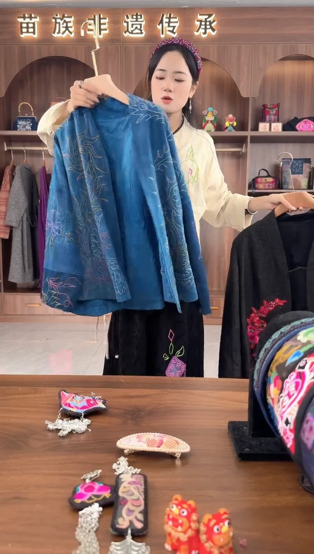 织绣扶光苗绣传承L23