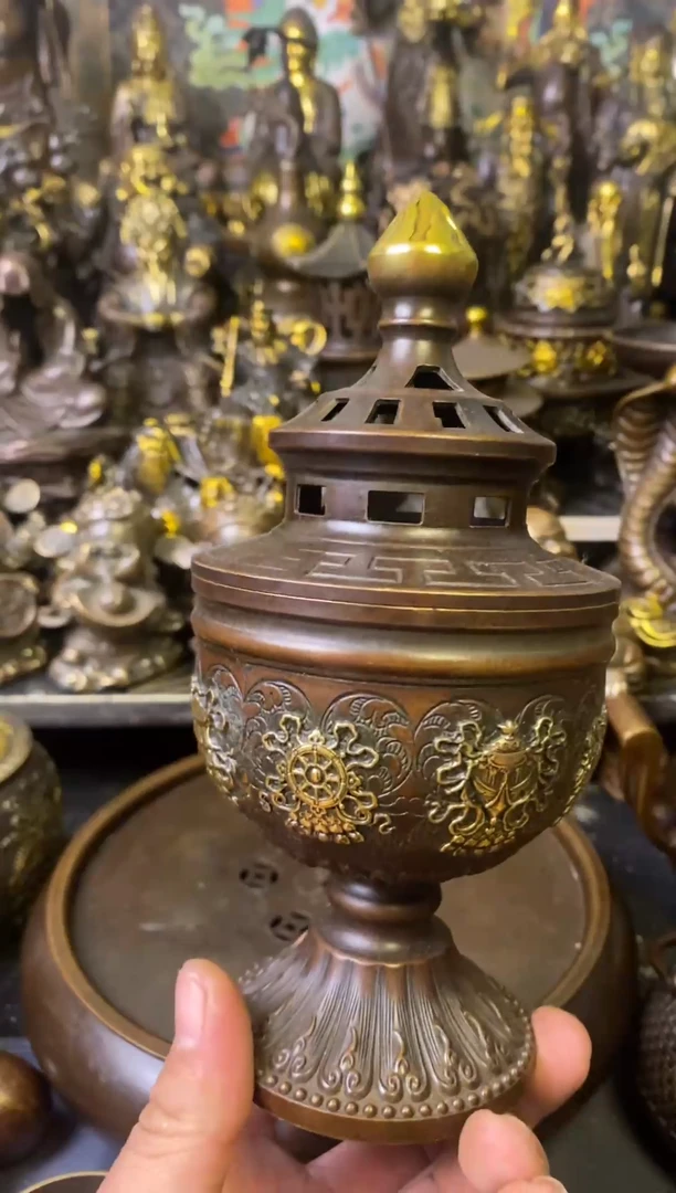 文玩铜器摆件8888