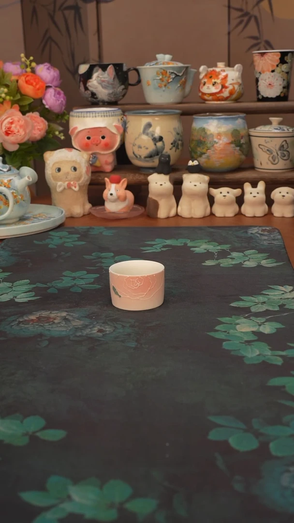 壹心 玫瑰直口杯