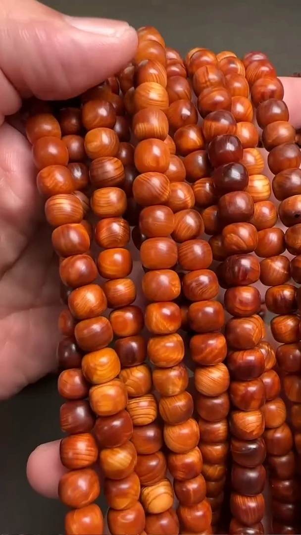 【闪购商品】柏木（崖柏）手串/手链557013-7x8x108颗闪电龙胆纹