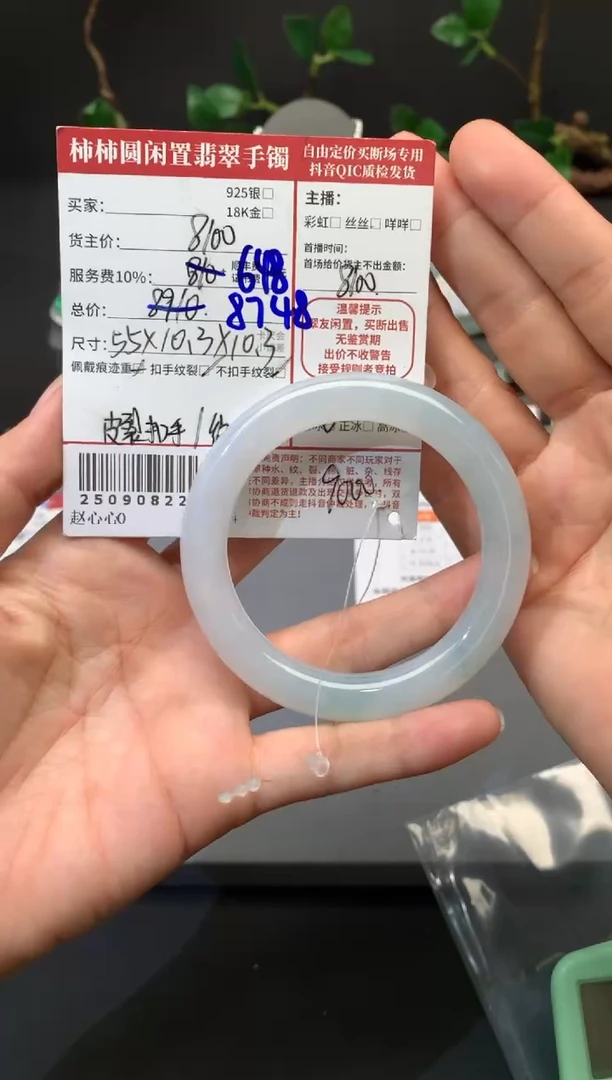 未镶嵌手镯翡翠姐姐250908224