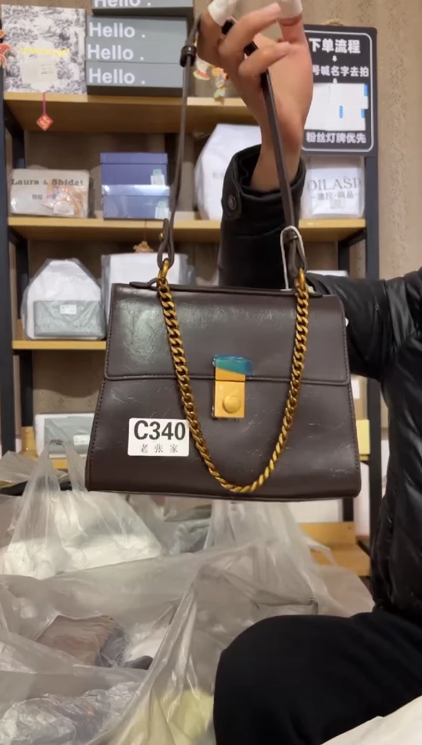 小牛剖层皮革老张家女包340