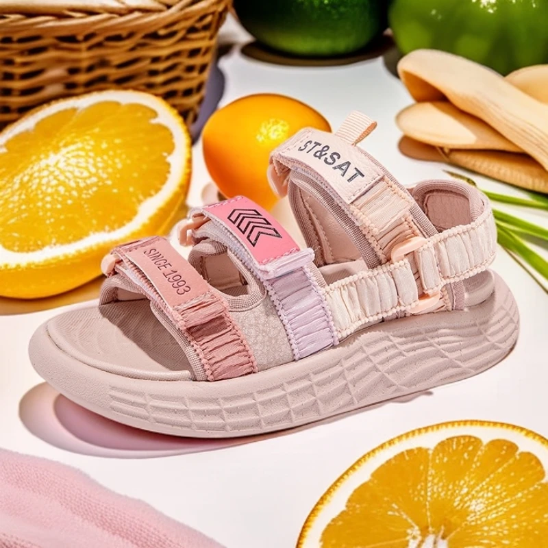 【六】儿童休闲凉鞋 货号SSC2195M43库位二楼S53