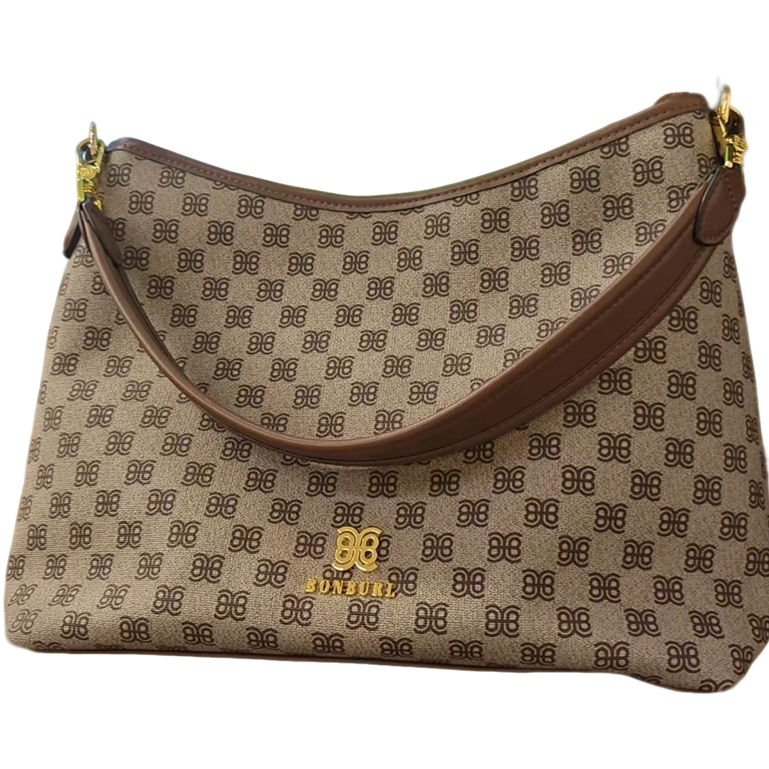 优雅风托特包单肩款耐磨斜挎包子母包经典腋下时尚