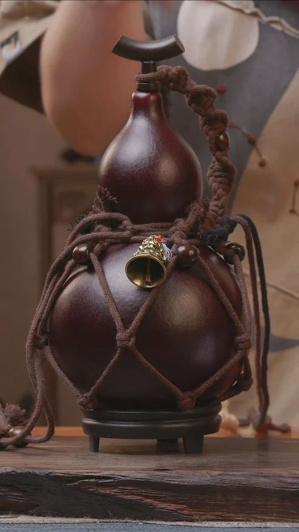 152号精品大漆葫芦防腐防渗装水茶酒