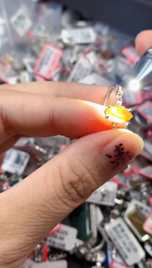 银S925镶嵌戒指翡翠天然A货缅甸翡翠