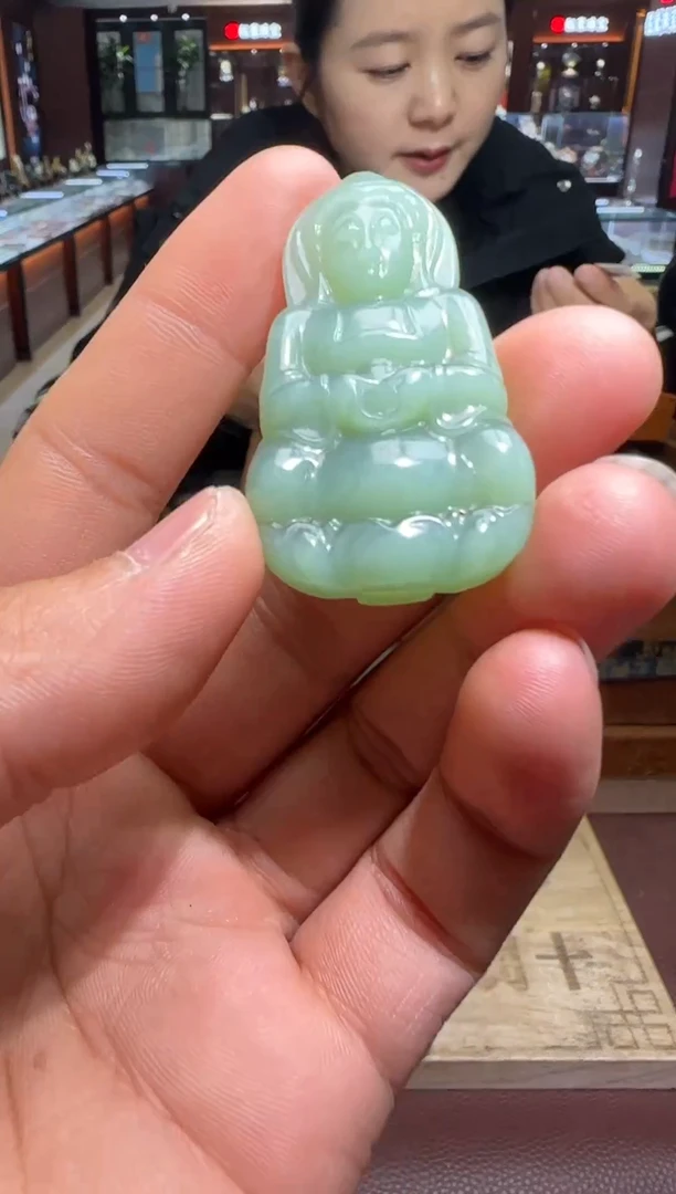 【闪购商品】和田玉【钰218CP】36未镶嵌9007