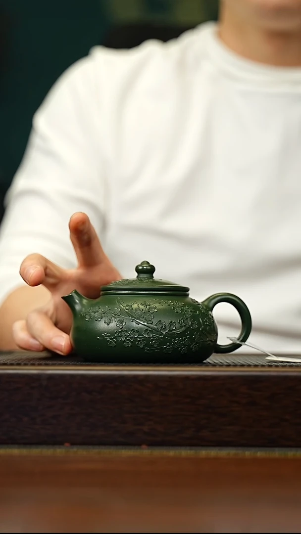 茶壶紫砂宜兴原矿 手工 紫砂壶容量220CC