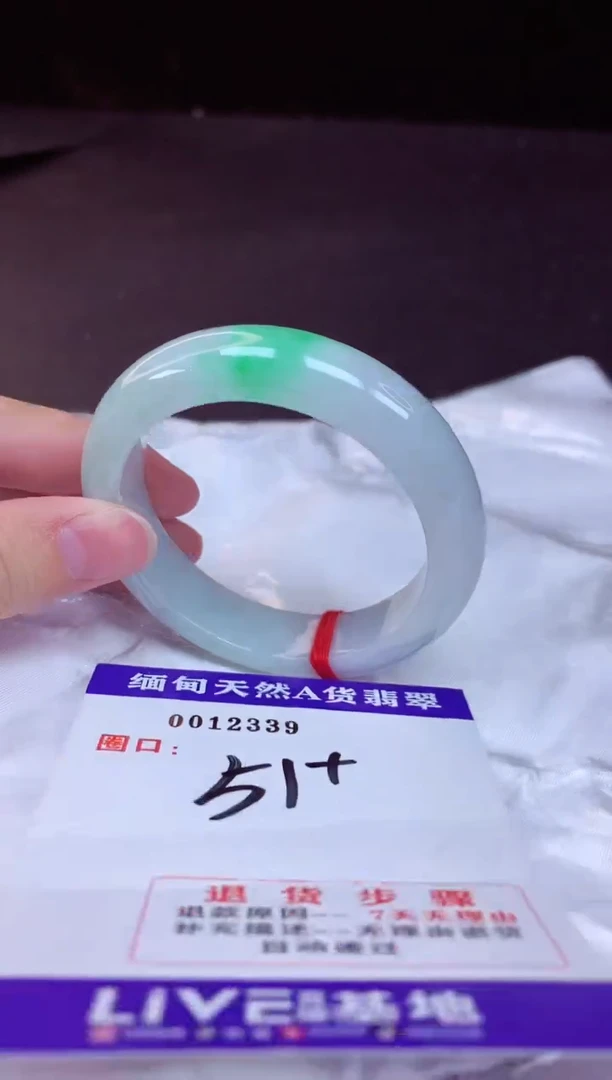 翡翠手镯未镶嵌51+