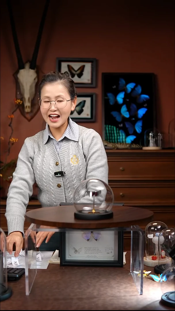 N364阿波罗蚬蝶玻璃球款