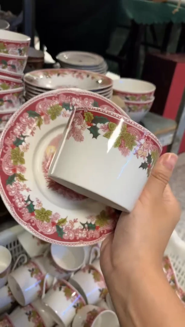 瓷陶瓷原单CC096餐具1个