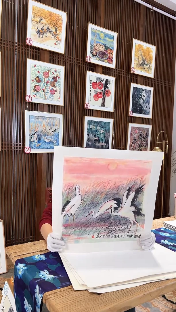 版画耿玉琨名章限量版画S