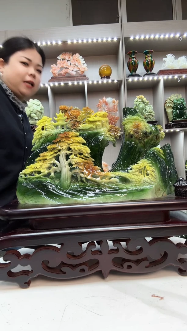 石材天然石材高端装饰摆件