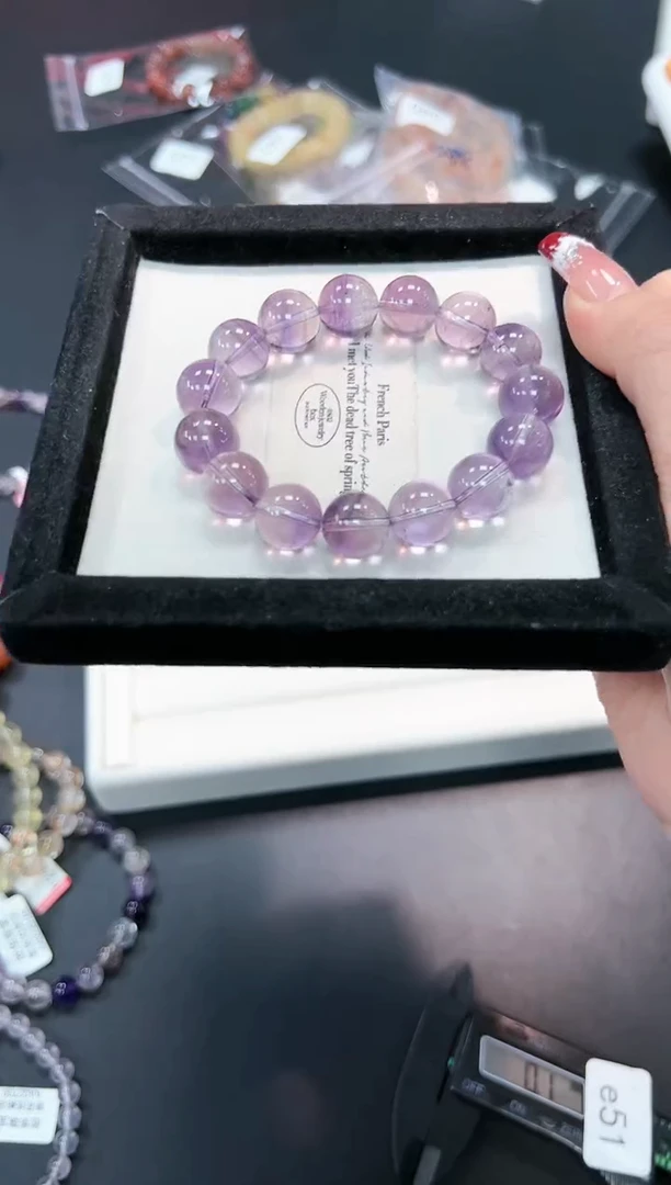 【闪购商品】水晶手串未镶嵌43o多样性发其一/1条默认微瑕