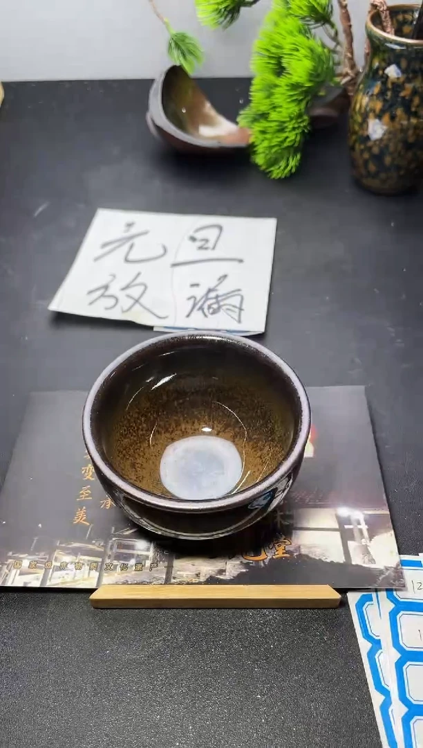 茶盏87叶紫建盏