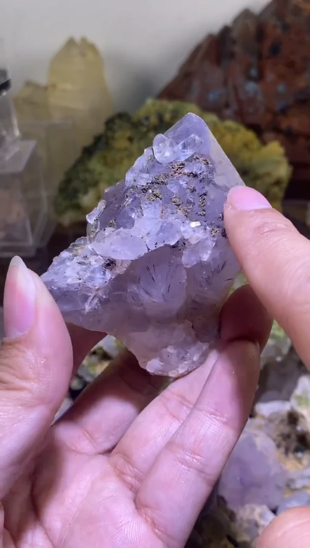 未镶嵌珠宝半成品水晶45号号四川超七花园水晶原石