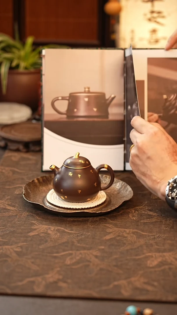 茶壶紫砂茄瓜