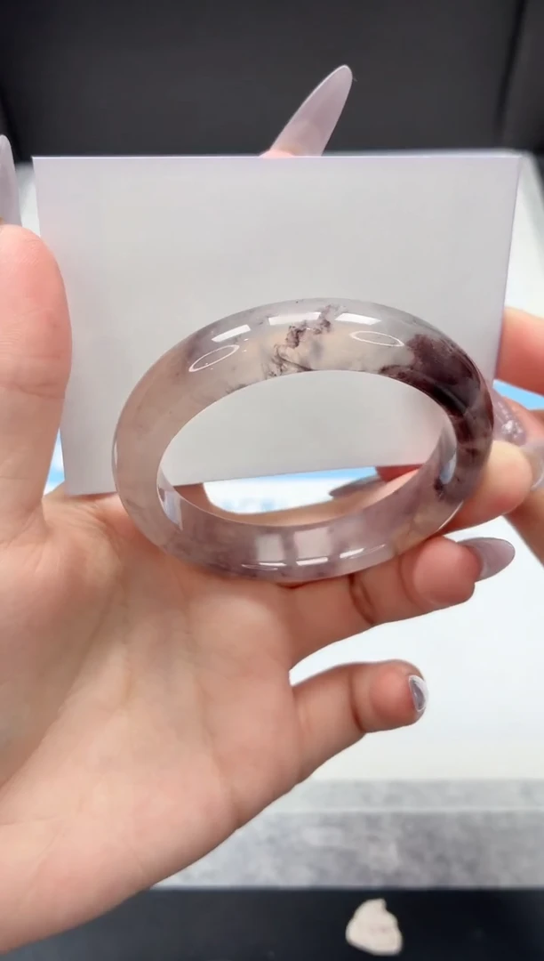 石英质玉手镯未镶嵌28/紫罗兰54.5