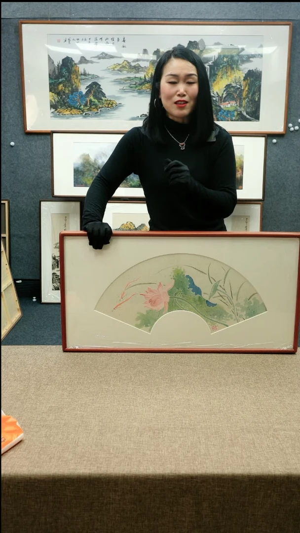 【闪购商品】国画42*82文诚老师花鸟