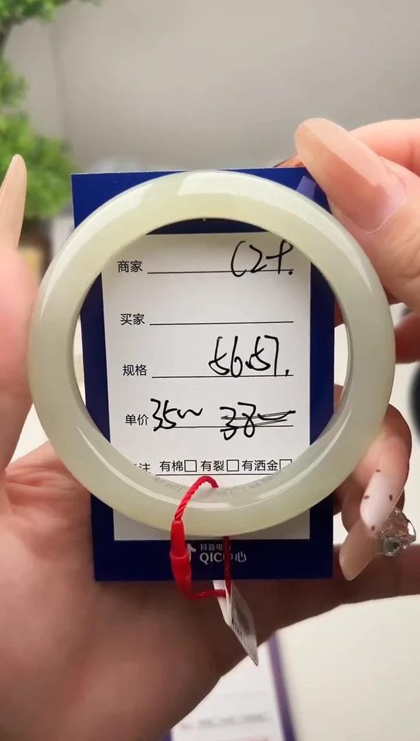 未镶嵌手镯和田玉微色差C29