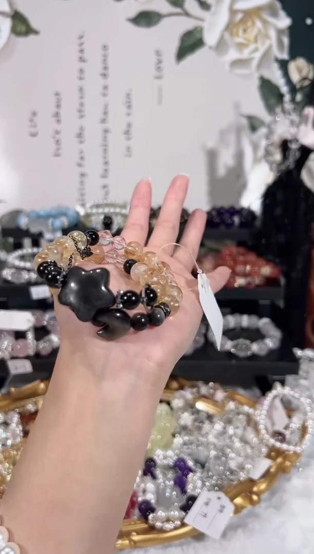 【闪购商品】水晶手链未镶嵌天然水晶默认微瑕 多样性发货发起一