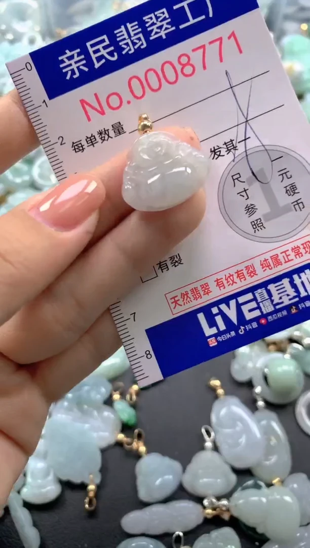 颈饰未镶嵌翡翠8771