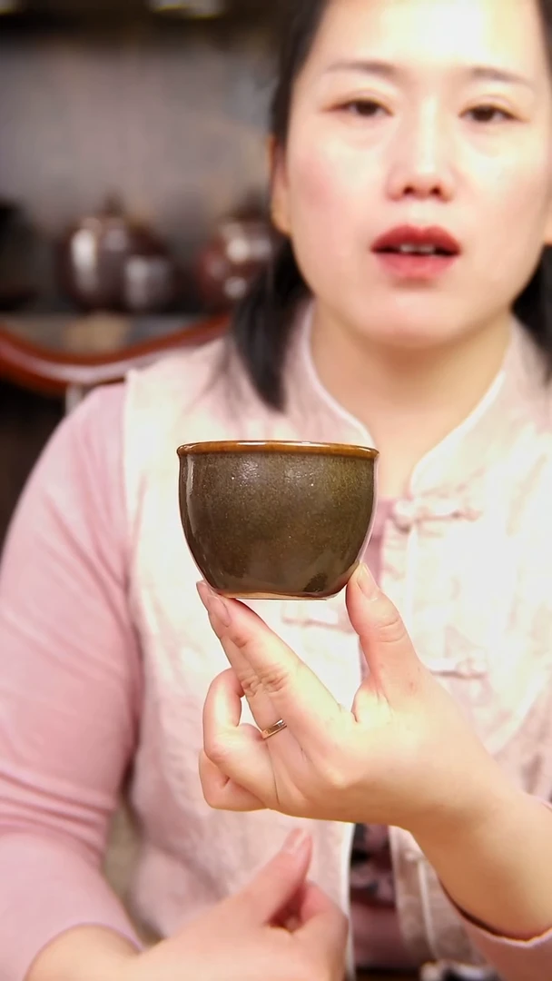 原矿釉煤窑烧制的小缸杯