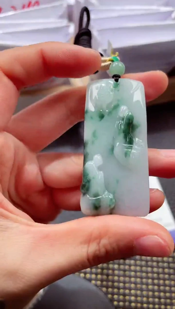 未镶嵌挂件翡翠888886666
