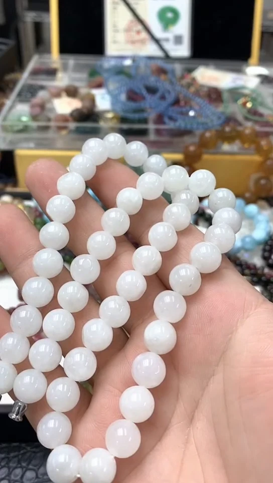 和田玉（糖玉）未镶嵌颈饰手链60