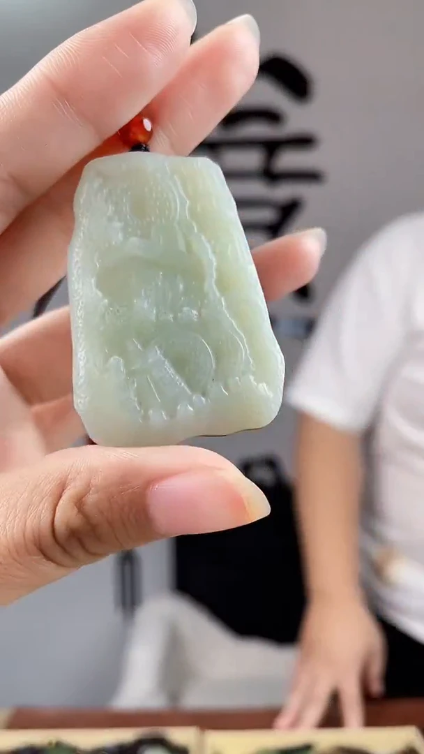 和田玉未镶嵌颈饰拍一发一，多样性发货