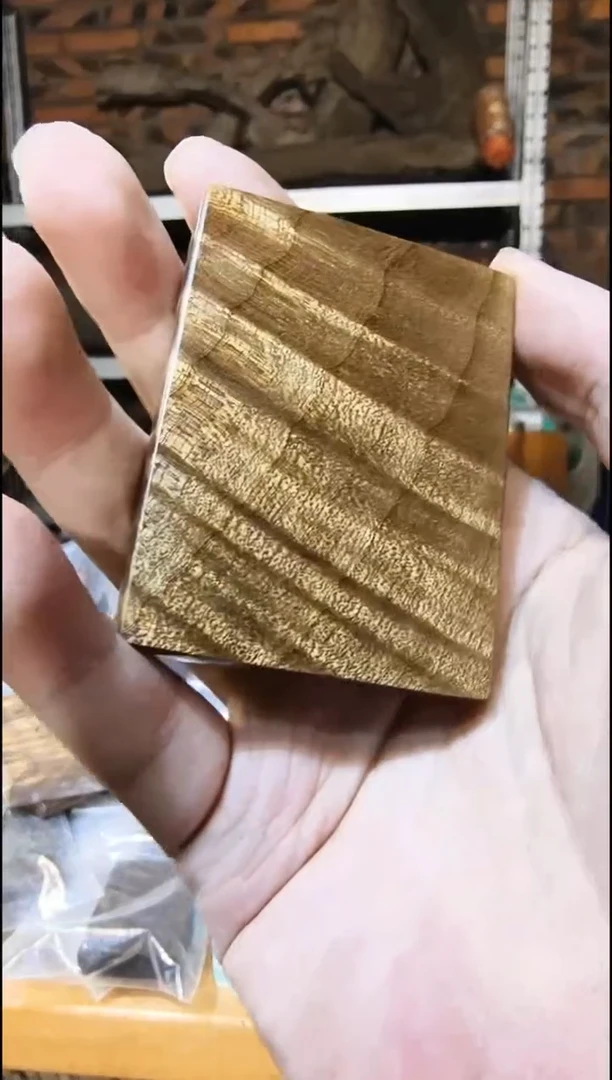 楠木（金丝楠）把件无事牌