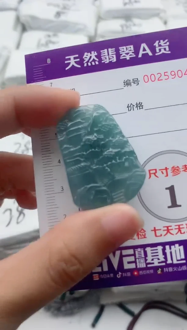 翡翠未镶嵌颈饰·········