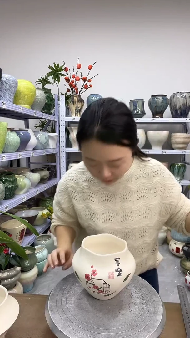 11.27陶瓷花盆直播链接高.   14  口11