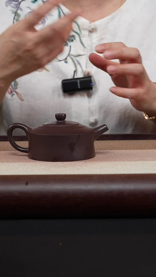 【闪购商品】紫砂茶壶周盘-老紫泥-MH-1606