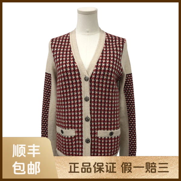 妃鱼/香奈儿/山羊绒/针织衫/95新/s一零一七