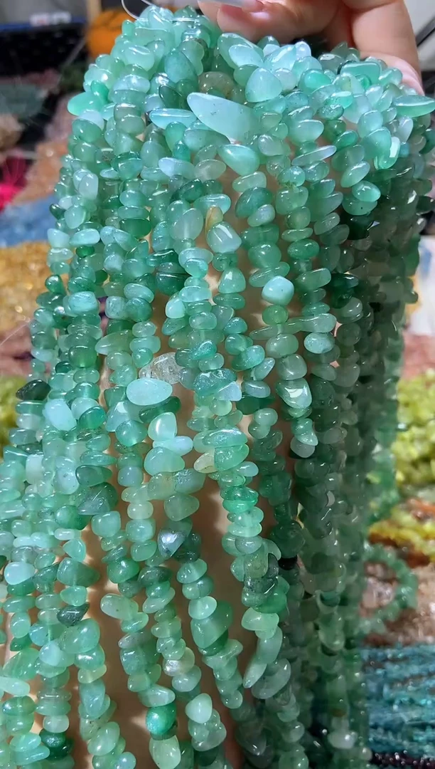 水晶珠宝半成品未镶嵌绿东陵