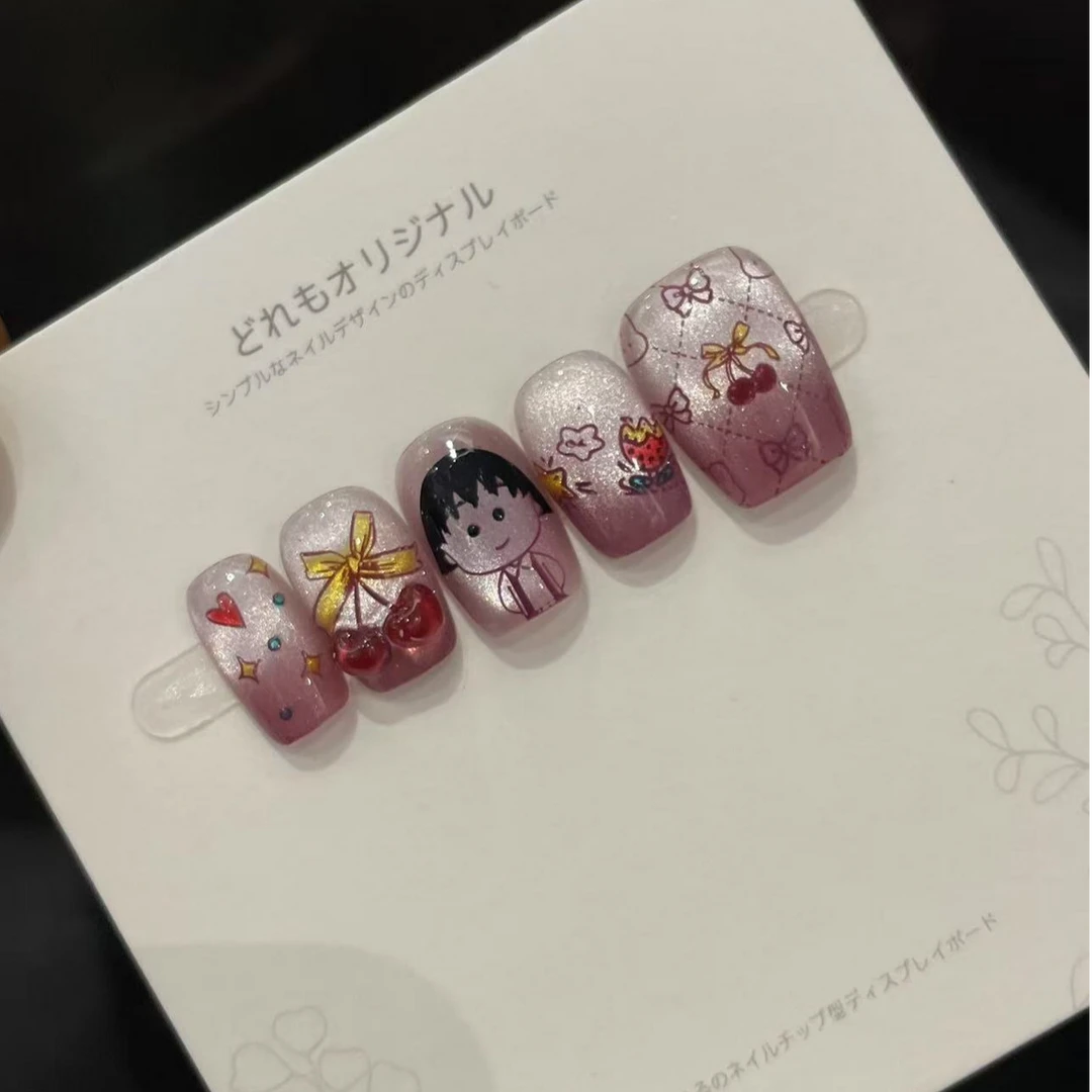 【小丸子】纯手工美甲10片装 轻奢气质
